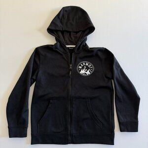 Boys MARMOT Black Full Zip Hoodie Sweatshirt Medium